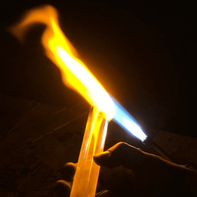 Workshop privé au soufflage du verre